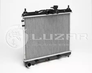 LRc HUGz02110 LUZAR Радіатор охлаждения Getz 1.1/1.3/1.4/1.6 (02-) МКПП (алюм) (LRc HUGz02110) Luzar