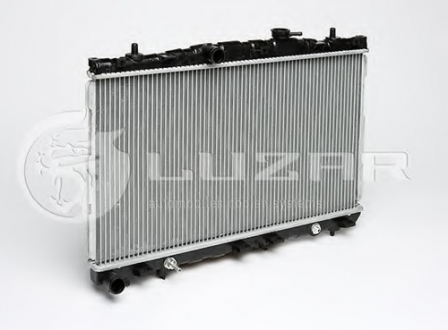 LRc HUEl00210 LUZAR Радиатор охлаждения Elantra 1.6/1.8/2.0 (00-) АКПП (алюм) (LRc HUEl00210) Luzar