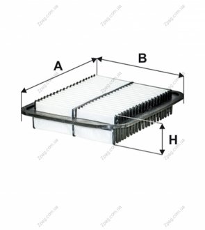 WA9783 WIXFILTRON Фільтр повітряний MITSUBISHI ASX, OUTLANDER III 1.6-2.4 10- (вир-во WIX-FILTERS)