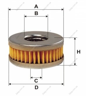 WF8345 WIXFILTRON Фильтр топл. газ. оборудование STEFANELLI WF8345/PM999/5 (пр-во WIX-Filtron)