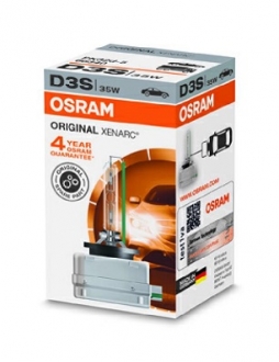 66340 OSRAM Лампа ксеноновая D3S XENARC ORIGINAL 42В, 35Вт, PK32d-5 4100K (пр-во OSRAM)