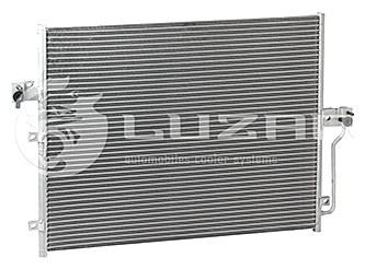 LRAC 1750 LUZAR Радіатор кондиционера Actyon/Kyron 2.0/2.3 (05-) АКПП,МКПП (LRAC 1750) Luzar