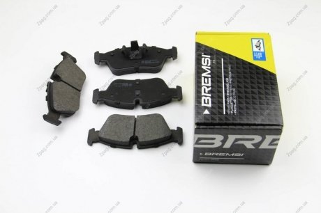BP3193 BREMSI Колодки тормозные передние BMW 3(E90)/1(E81) 04-13 (ATE) (149,5x57,5x17,8)