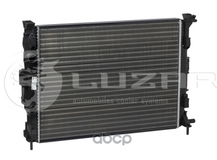 LRc 0909 LUZAR Радиатор охлаждения Megane 1.4/1.5/1.6/1.9/2.0 (02-) МКПП (LRc 0909) Luzar