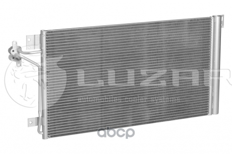 LRAC 18H7 LUZAR Радиатор кондиционера T5 1.9/2.0/2.5/3.2 (03-) АКПП/МКПП (LRAC 18H7) Luzar
