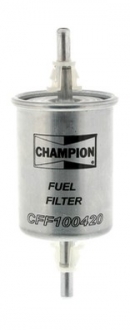 CFF100420 CHAMPION Фильтр топливный DAEWOO LANOS 97-, CHEVROLET LACETTI 05- (пр-во CHAMPION)