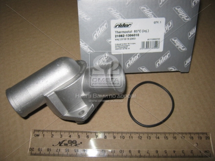 Термостат ВАЗ 2110-15 85 град. вип. з 2003 р. (з інж. двигуном) (RIDER) 21082-1306010