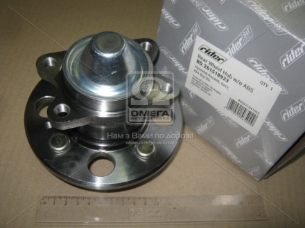 Ступица колеса HYUNDAI ACCENT, GETZ, KIA RIO 05- задн. (- ABS) (RIDER) RD.261518923