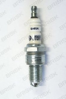 LR15TC Brisk Свеча зажигания LR15TC Extra, 3 электрода, дв. 1,5л (к-т 4 шт.) бл. уп.