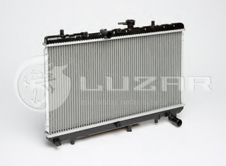 LRc KIRi05110 LUZAR Радиатор охлаждения Rio 1.3/1.5 (00-) МКПП (алюм) (LRc KIRi05110) Luzar