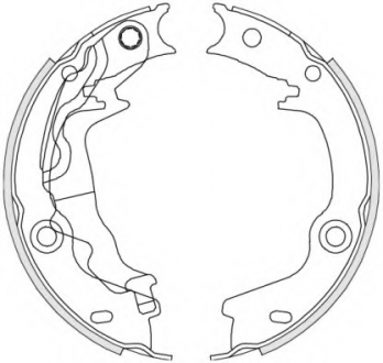 4676.00 REMSA Колодки гальмівні барабанні
