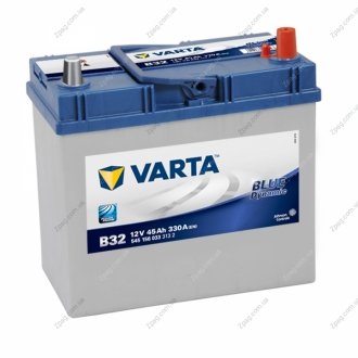 545 156 033 Varta Аккумулятор 45Ah-12v VARTA BD(B32) (238х129х227),R,EN330 !КАТ. -10%