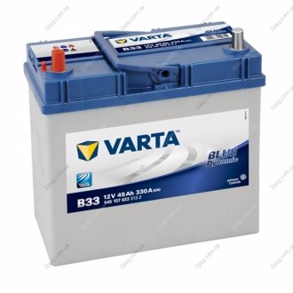 545 157 033 Varta Аккумулятор 45Ah-12v VARTA BD(B33) (238х129х227),L,EN330 !КАТ. -15%