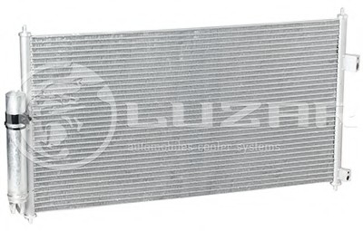 LRAC 14BM LUZAR Радиатор кондиционера Almera N16 1.5/1.8 (00-) МКПП (LRAC 14BM) Luzar