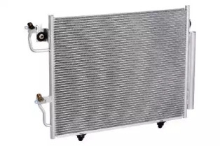 Радиатор кондиционера Pajero III (00-) с ресивером (LRAC 11151) Luzar