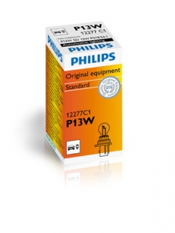 12277C1 PHILIPS Лампа накаливания P13W 12V 13W PG18,5d-1 HIPERVISION (пр-во Philips)