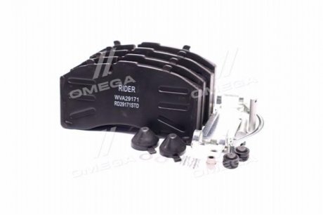 RD 29171STD RIDER Колодка торм. диск. (компл. на ось) STANDARD BPW RS-SB 4309T (RIDER)