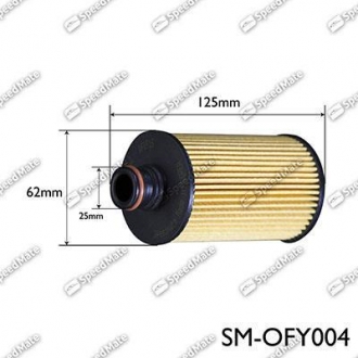 SM-OFY004 SpeedMate Фільтр масляний двигуна SSANGYONG KORANDO (вир-во SPEEDMATE, Korea)