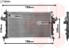 37002380 Van Wezel Радиатор охлаждения двигателя CORSAC 13/7CDTi MT/AT 03- (Van Wezel) (фото 1)