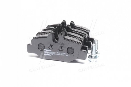 Колодка торм. MB VIANO (W639), VITO (W639) задн. (пр-во CHAMPION) 573222