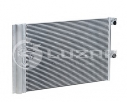 LRAC 0123 LUZAR Радиатор кондиционера 2123 (2002-) с рессивером (LRAC 0123) ЛУЗАР