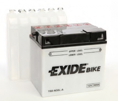 E60-N30L-A Exide Аккумулятор 30Ah-12v Exide (E60-N30L-A) (185х128х168) R, EN300