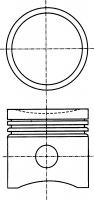 87-423407-00 Nural Поршень двигателя FORD 88,01 2,0 16V CJBA/CJBB 00- (пр-во NURAL)