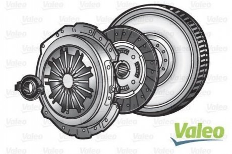 835155 VALEO  Сцепление+Маховик AUDI A4, VW PASSAT 1.9TDI 98-05 (Пр-во VALEO)