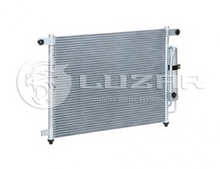 LRAC 0589 LUZAR Радиатор кондиционера Авео (2005-) с ресивером (LRAC 0589) ЛУЗАР