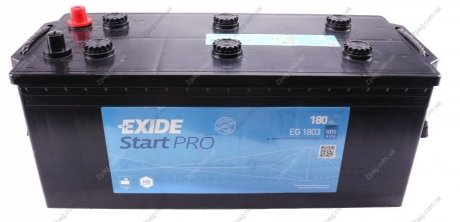 EG1803 Exide Аккумулятор 180Ah-12v Exide PROFESSIONAL(513х223х223),L,EN1000