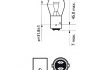 12594B2 PHILIPS Лампа розжарювання P21/4W 12V BAZ15d 2шт blister (вир-во Philips) (фото 2)