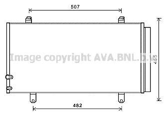 TO5698D AVA Cooling Systems Радіатор кодиціонера