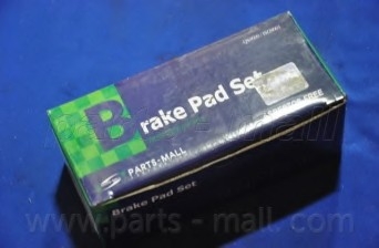 PKC-027 PARTS MALL  Колодка гальм. диск. Ravon R2 передн. (вир-во PARTS-MALL)