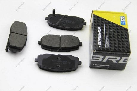 BP3204 BREMSI Тормозные колодки перед. Kia Picanto/Hyundai i10 04- (mando)
