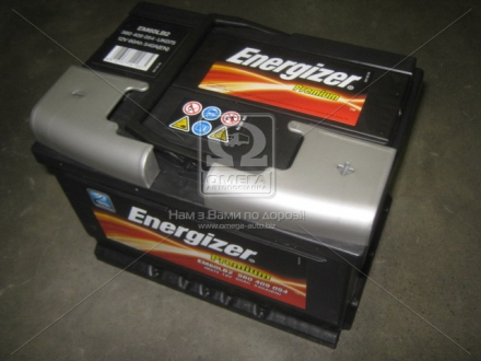 560 409 054 Energizer Акумулятор 60Ah-12v Energizer Prem. (242х175х175), R, EN540