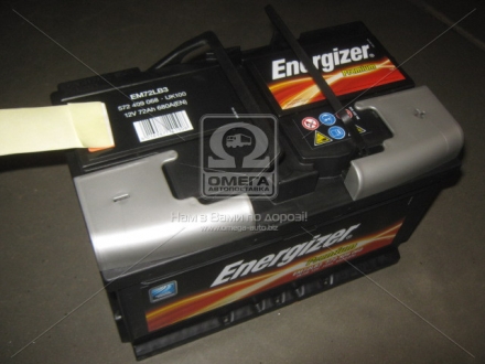 572 409 068 Energizer Аккумулятор 72Ah-12v Energizer Prem.(278х175х175), R,EN680
