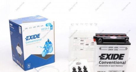 EB12A-A Exide Аккумулятор 12Ah-12v Exide (EB12A-A) (134х80х160) L, EN165