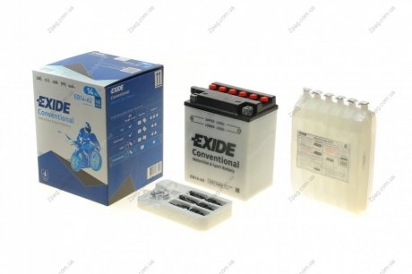 EB14-A2 Exide Аккумулятор 14Ah-12v Exide (EB14-A2) (134х89х166) L, EN145