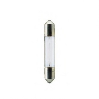 12848CP PHILIPS Лампа накаливания T6,2x35 12V 3W SV6 Festoon (пр-во Philips)
