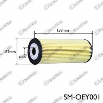 SM-OFY001 SpeedMate Фільтр масляний двигуна SSANGYONG (вир-во SPEEDMATE, Korea)