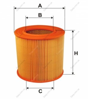 WA6460 WIXFILTRON Фільтр повітряний MAZDA 626D WA6460/AR283 (вир-во WIX-FILTERS)