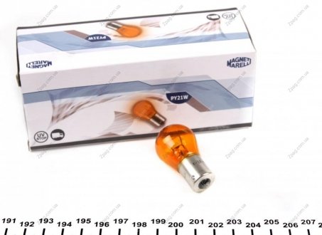 008508100000 MAGNETI MARELLI Лампа накаливания (пр-во Magneti Marelli кор.код. PY21W 24)