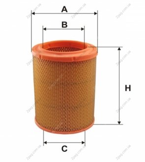 WA6431 WIXFILTRON Фільтр повітряний DACIA 1.3 WA6431/AR252 (вир-во WIX-FILTERS)