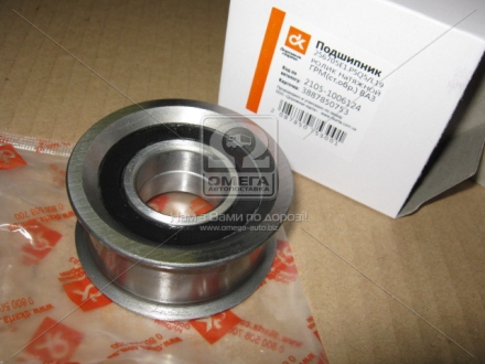 Підшипник 256705Е1.P5Q5/L19 ролик натяжний ГРМ ВАЗ 2105 ст.зр. <ДК> 2105-1006124