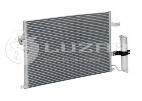 LRAC 0578 LUZAR Радиатор кондиционера Лачетти с ресивером (LRAC 0578) ЛУЗАР