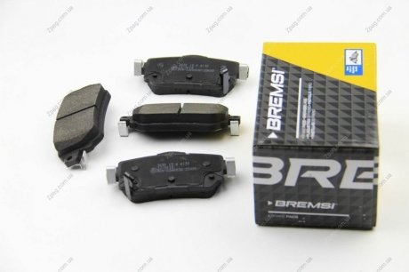 BP3630 BREMSI Тормозные колодки зад. Nissan X-Trail/Qashqai II 13- (TRW)