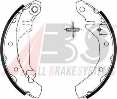9061 A.B.S  Гальмівні колодки зад. Matiz/Spark (00-21)