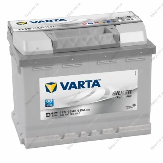 563 400 061 Varta Аккумулятор 63Ah-12v VARTA SD(D15) (242x175x190),R,EN610