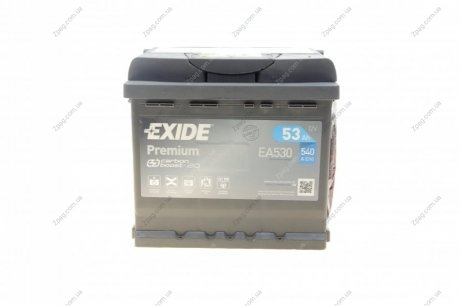 EA530 Exide Акумулятор 53Ah-12v Exide PREMIUM (207х175х190), R, EN540