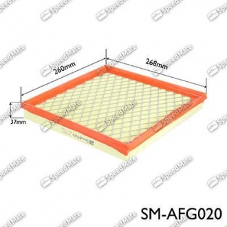 SM-AFG020 SpeedMate Фильтр воздушный CHEVROLET CRUZE (пр-во SPEEDMATE, Korea)